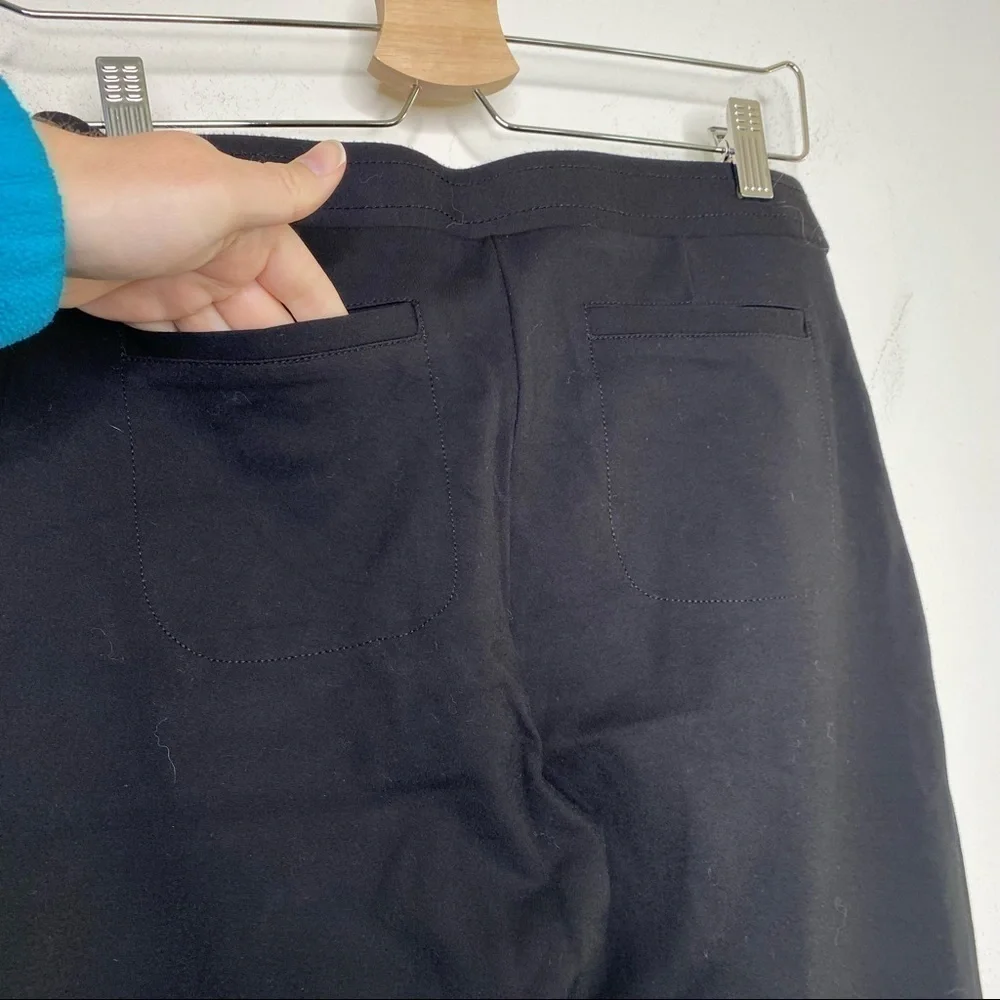 Betabrand black skinny leg soho joggers style w1528